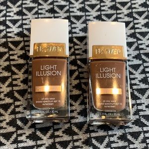 Flower light illusion luminous foundation makeup bundle Mocha